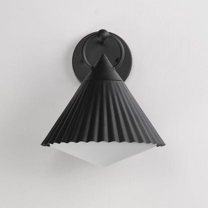 Maxim Lighting 35134WTBK Odette Black Outdoor Wall Lantern - Front Mounted View