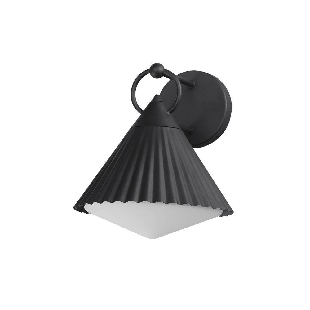 Maxim Lighting 35134WTBK Odette 1 Light 11.5 inch Black Outdoor Wall Lantern - Product View