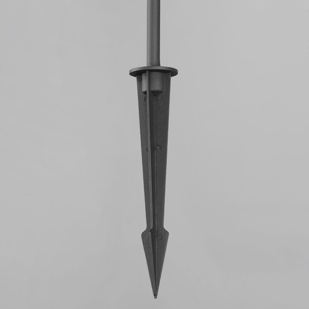 Maxim Lighting 35139BK Odette Black Outdoor Garden Path Light - Ground Stake Detail