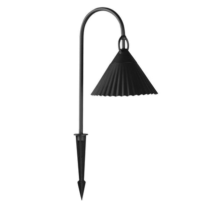 Maxim Lighting 35139BK Odette Black Outdoor Garden Path Light - Full View with Ground Stake