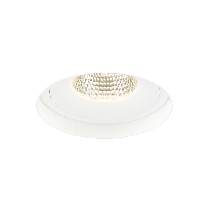 Eurofase Lighting 35143-35-02 6-in 26W Amigo Downlight w/o Trim, Round, 120V-277V, 3500K, White Finish