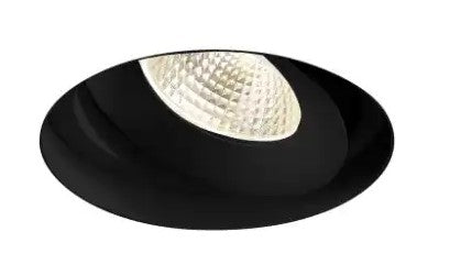 Eurofase Lighting 35144-30-01 6-in 26W Amigo Downlight w/o Trim, Round, GIM, 120V-277V, 3000K, Black Finish
