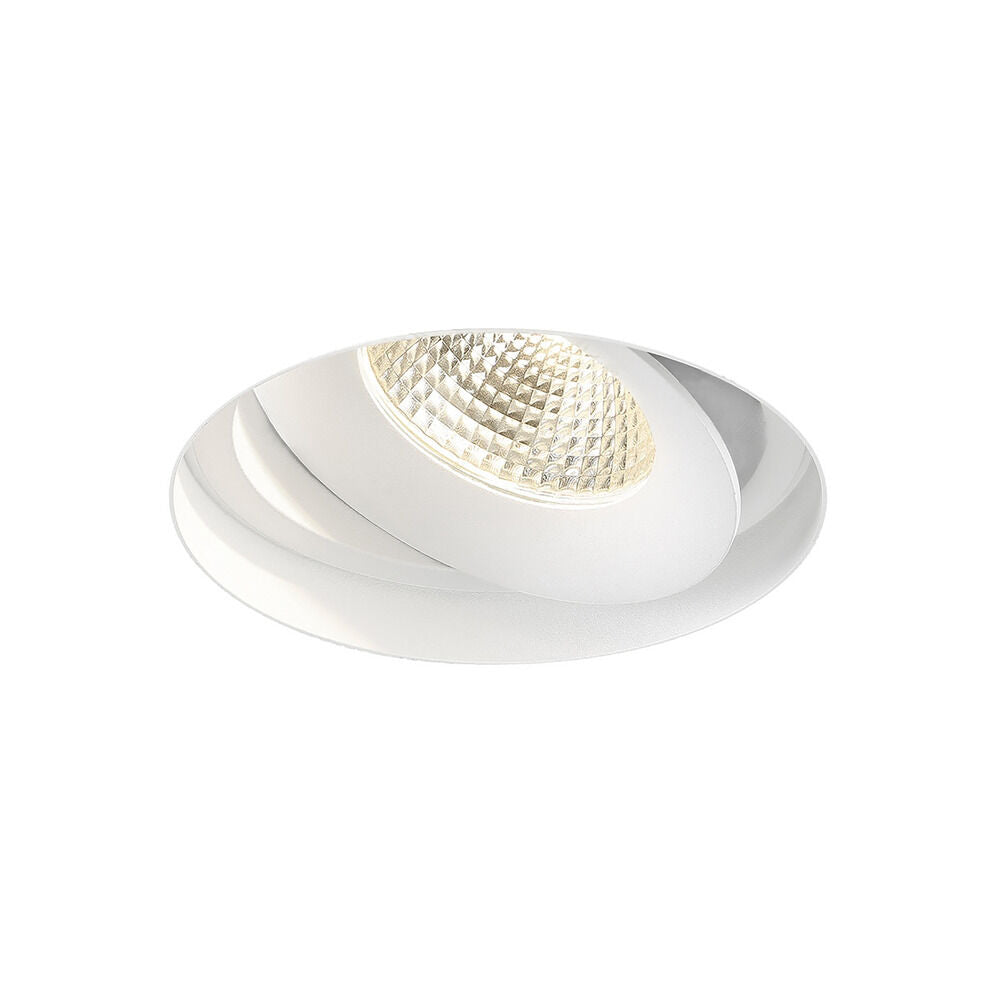 Eurofase Lighting 35144-30-02 6-in 26W Amigo Downlight w/o Trim, Round, GIM, 120V-277V, 3000K, White Finish