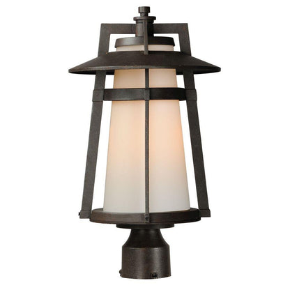 Maxim Lighting 3530SWAE Calistoga 1 Light Adobe Outdoor Post Light - Alternate Angle View
