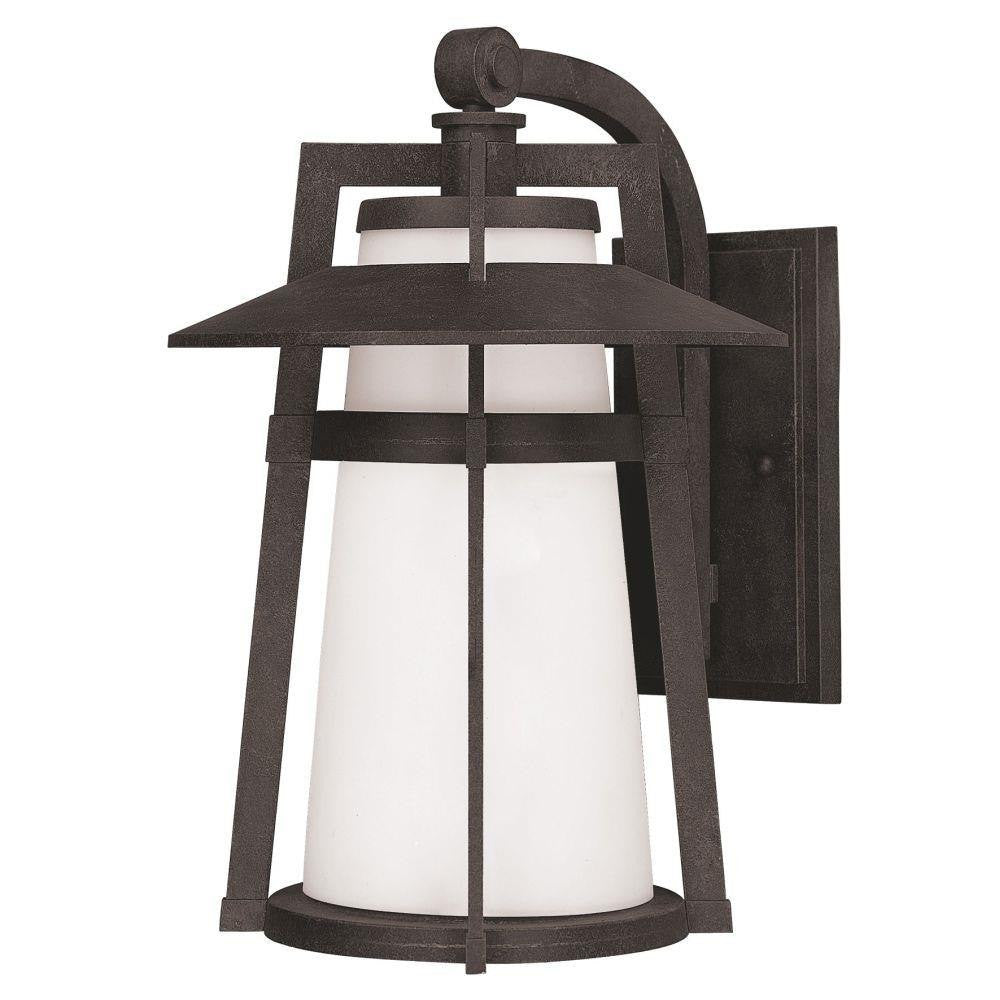 Maxim Lighting 3534SWAE Calistoga 1 Light Adobe Outdoor Wall Lantern - White Background View