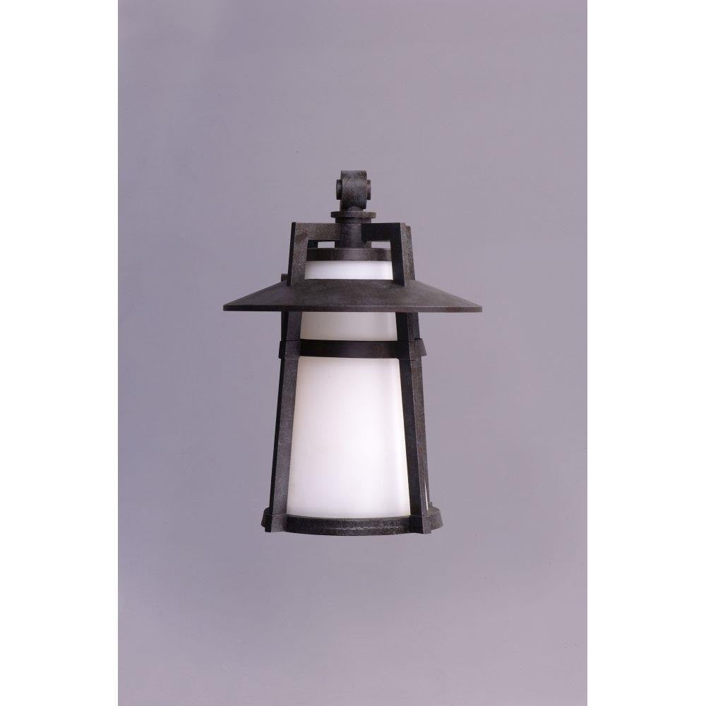 Maxim Lighting 3534SWAE Calistoga 1 Light Adobe Outdoor Wall Lantern - Side Angle View