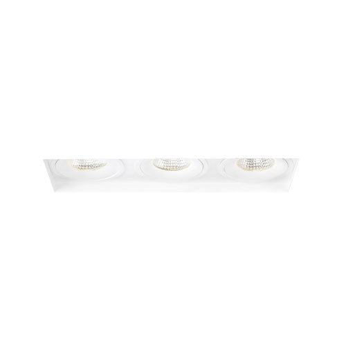 Eurofase Lighting 35357-30-02 6-in 78W Amigo Downlight w/o Trim, 3-Light, 120V-277V, 3000K, White Finish