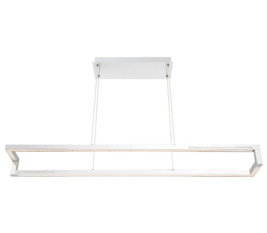 Eurofase Lighting 35728-016 47.25-in 39W LED Linear Chandelier, Dimmable, 3120 lm, 120V, CCT 3000K