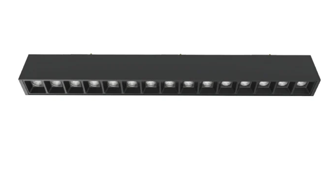 Eurofase Lighting 35759-35-01 16" LED Integrated Lamp, Lumens 2888 lm, 24V, Wattage 33W, Color Temperature 3500K, Black Finish