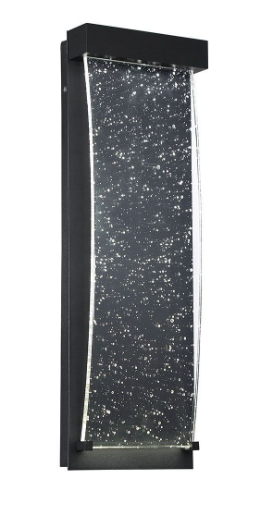 Eurofase Lighting 35887-010 14" LED Outdoor Wall Flush Mount, Silver Finish