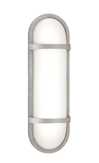 Eurofase Lighting 35989-011 Osler LED 19 inch Textured Silver Outdoor Wall Mount