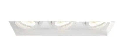 Eurofase Lighting 36027-30-02 45W LED Downlight, Trimless Gimbal, Dim, 3870 lm, 120V, 3000K, White Finish