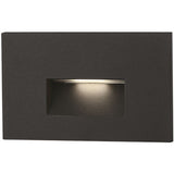 Eurofase Lighting 36046-025 Ferona, Horizontal Recessed Trim Step Light, Black Finish