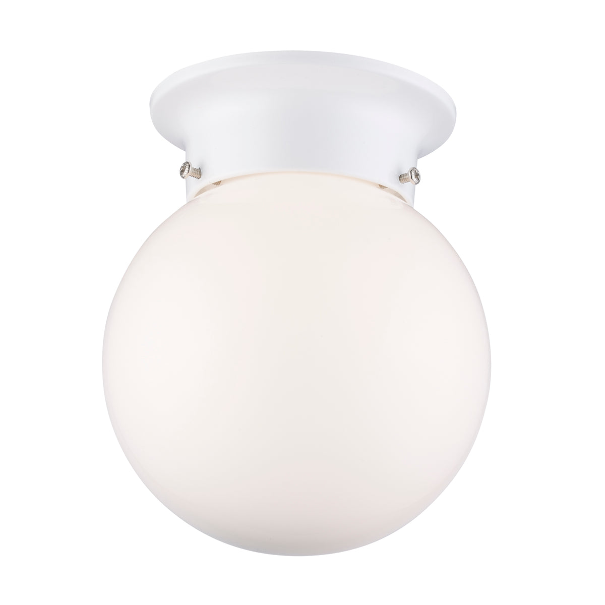 Trans Globe Lighting 3606 WH white flush mount ceiling light