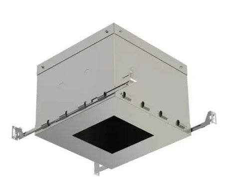 Eurofase Lighting 36203-017 6-in Square Amigo IC Airtight Housing for 35137/35138 Downlights