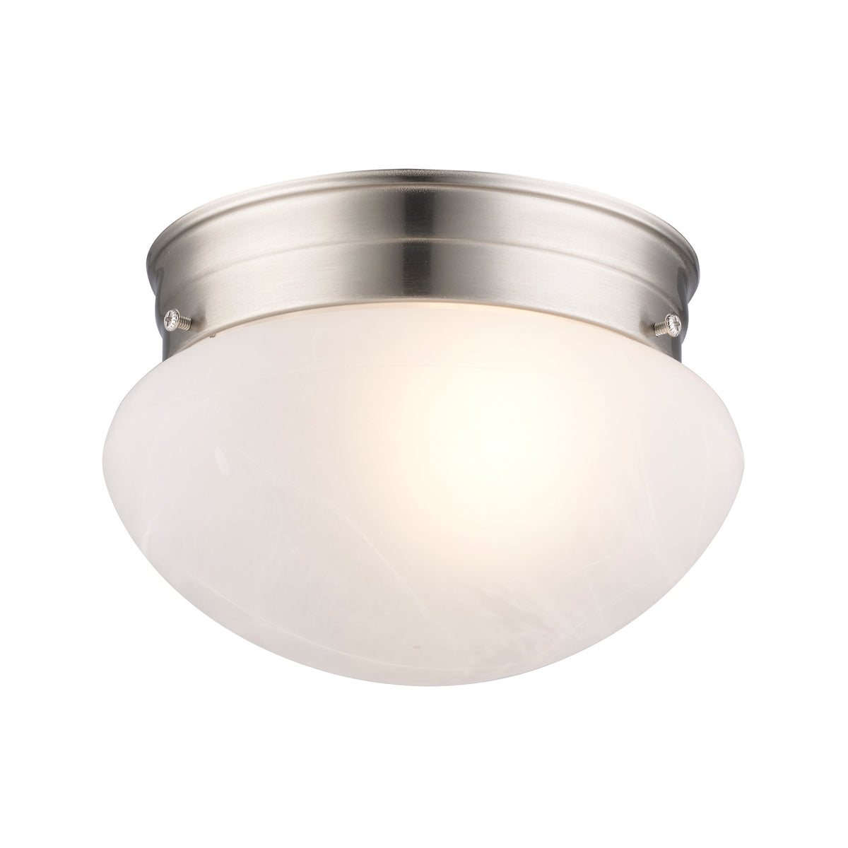 Trans Globe Lighting 3620 BN Dash brushed nickel flush mount ceiling light