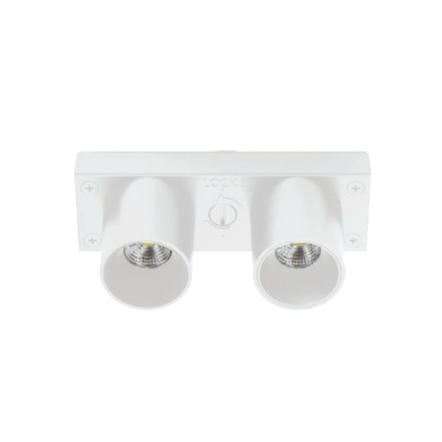 Eurofase Lighting 36377-35-02 5.3W LED Integrated Dual Baffle Light - 24V - 3500K - White