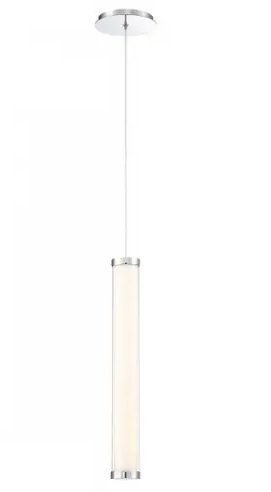 Eurofase Lighting 35682-011 SHAW 3" Wide LED Round Dimmable Pendant Light, Wattage 20W, Chrome Finish