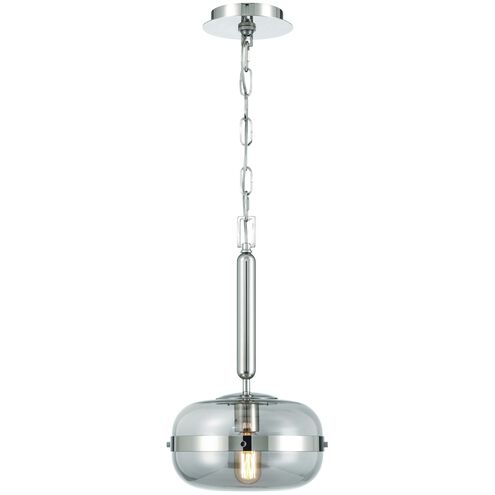 Eurofase Lighting 37196-024 Nottingham 1 Light 10 inch Nickel Pendant Ceiling Light