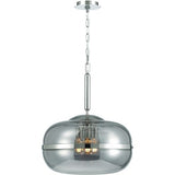 Eurofase Lighting 37198-028 Nottingham 3 Light 19.75 inch Nickel Pendant Ceiling Light