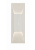 AFX Lighting SUMS051413L30D1WH Summit 14 Inch Tall LED Wall Sconce In White