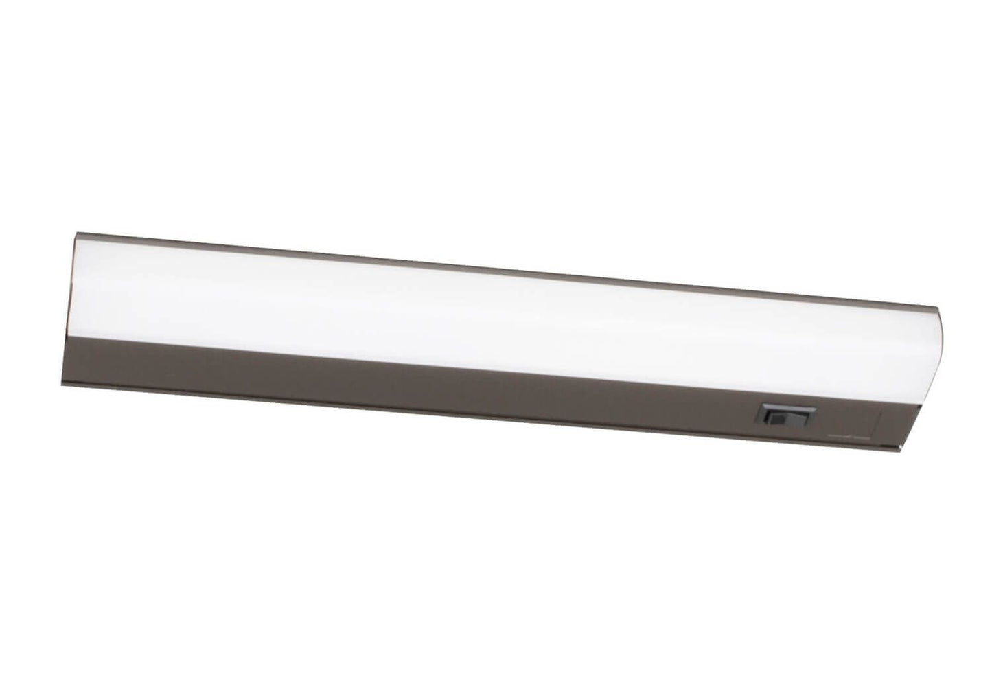 AFX Lighting T5L2-12RRB 12 Inch LED Under Cabinet Light In Rubbed Bronze With White Polycarbonate Diffuser