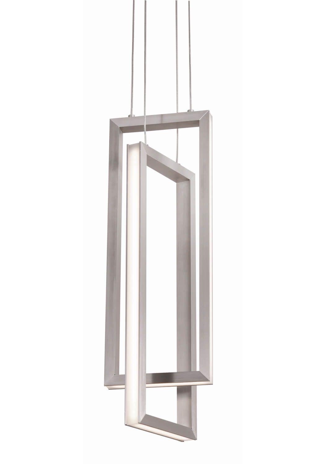 AFX Lighting COLP06L30D1SN Cole 6 Inch LED Pendant In Satin Nickel