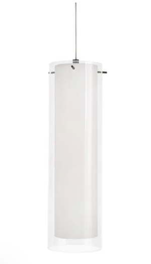 AFX Lighting VIP04LAJUDBKWH View 5" LED Pendant, Wattage 12W, Multi-Color Temperature, Voltage 120-277V, Black