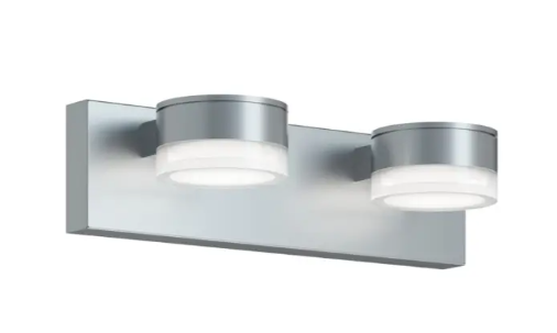 AFX Lighting EMAV1604LAJUDSN Emma 16" LED Vanity Light, Wattage 14W, Multi-Color Temperature, Voltage 120-277V, Satin Nickel