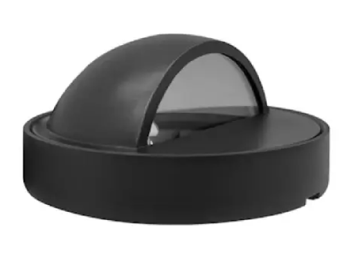 EnvisionLED DL-BR-MBL-12V Half Moon Architectural Deck Light, 12V, IP65,Matte Black Finish