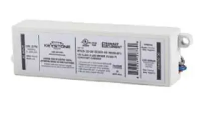 Keystone KTLD-12-UV-SC500-56-VDIM-AF1-CP Programmable Constant Current LED Driver, Voltage 120-500mA, Wattage 12W, Voltage 120V-277V