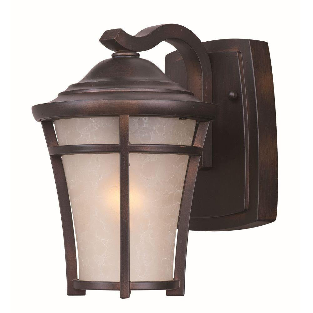 Maxim Lighting 3802LACO Balboa DC 1 Light 9.5 Inch Copper Oxide Outdoor Wall Lantern