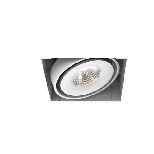 Eurofase Lighting TE221LED-40-4-01 6-in LED Recessed Downlight, 1-Light, Wide, Lumens 2500 lm, Wattage 26W, Color Temperature 4000K, Voltage 120V, White