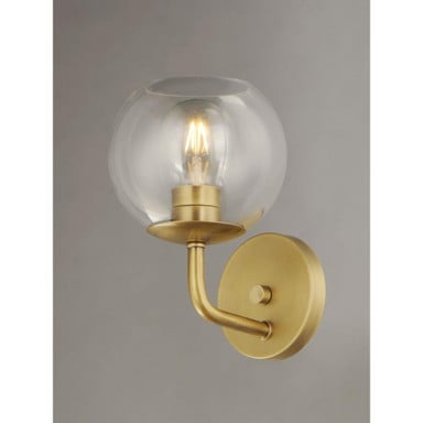 Maxim Lighting 38411CLNAB Branch Wall Sconce side profile view in Natural Aged Brass