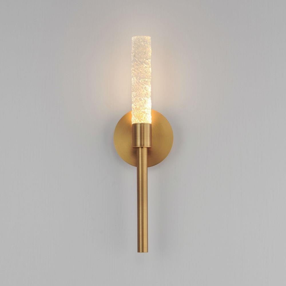 Maxim Lighting 38441IBNAB Duchess Wall Sconce Illuminated - Natural Aged Brass