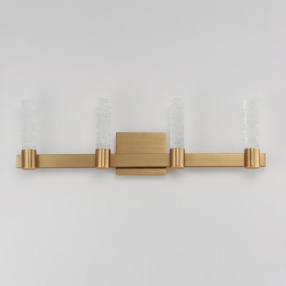 Maxim Lighting 38444IBNAB Duchess 4 Light Natural Aged Brass Bath Vanity Wall Light - Grey Background