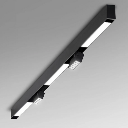 Eurofase Lighting 38454-011 6-ft Surface Mount w/ Lens + Multiple Spots, Black Finish