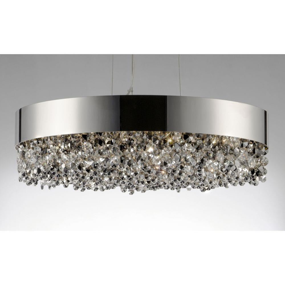 Maxim Lighting 39655MSKPC Mystic 16 Light Polished Chrome Pendant - Crystal Detail Close-Up