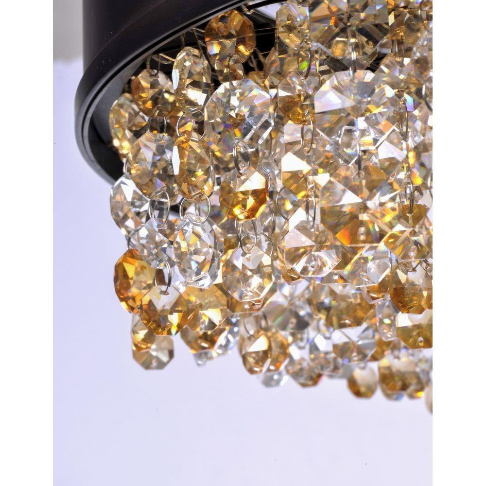 Maxim Lighting 39655SHBZ Mystic Pendant - Crystal Cascade Close-up View