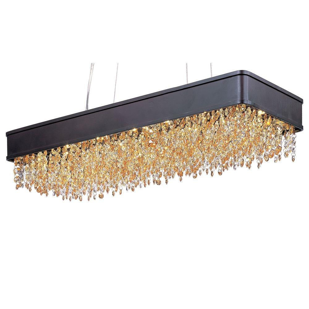 Maxim Lighting 39659SHBZ Mystic Chandelier Angled View
