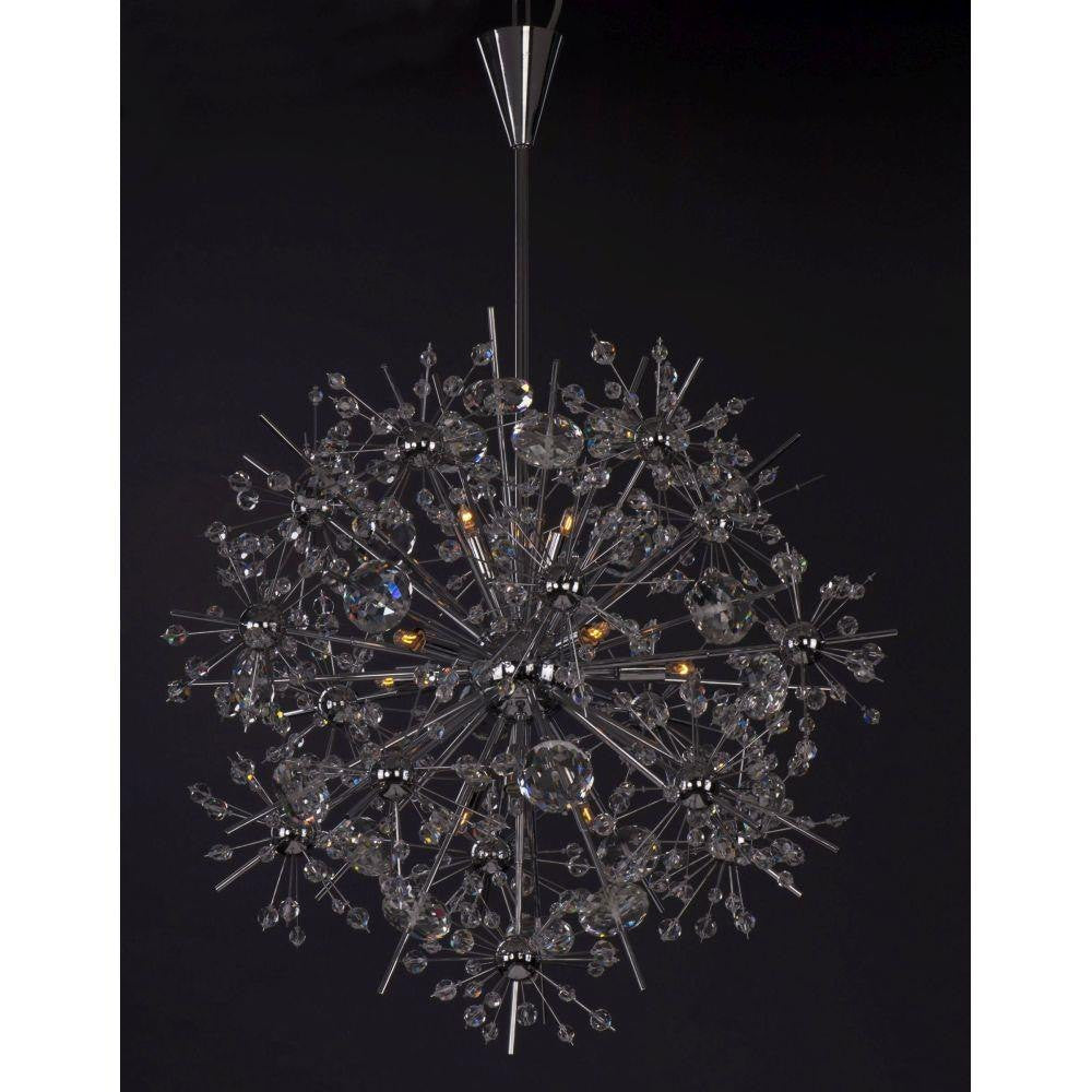 Maxim Lighting 39745BCPC Starfire 11 Light Polished Chrome Globe Chandelier