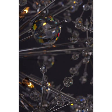 Maxim Lighting 39746BCPC Starfire 18 Light Polished Chrome Crystal Chandelier - Close-Up Detail