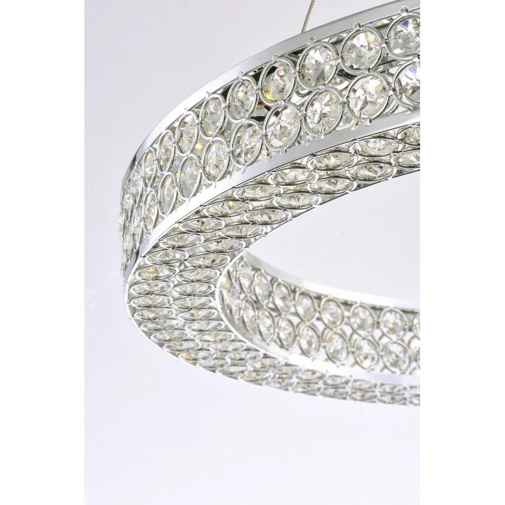 Maxim Lighting 39772BCPC Eternity Pendant Crystal Jewel Detail Close-Up