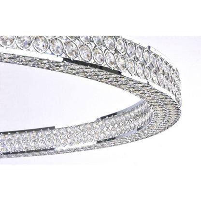 Maxim Lighting 39772BCPC Eternity Pendant Crystal Ring Detail View