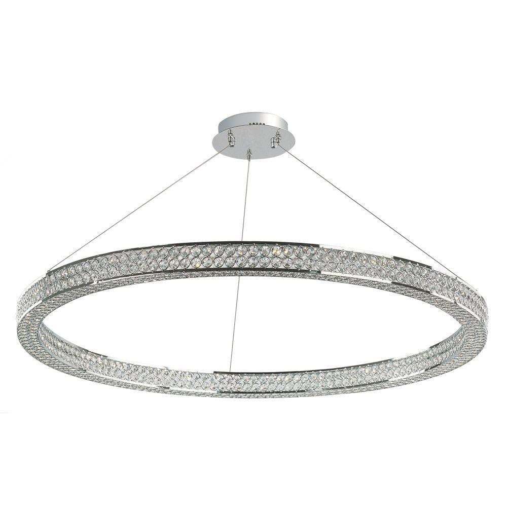 Maxim Lighting 39774BCPC Eternity 1 Light 40 inch Polished Chrome Pendant Ceiling Light