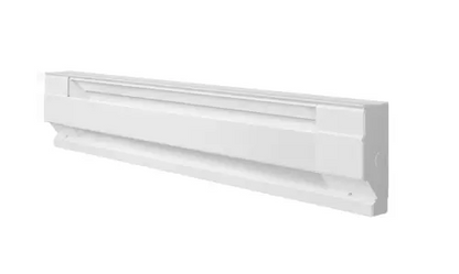 Cadet 4F1000-1W 1000W Electric Baseboard Heater, 4-Foot, 120V, White