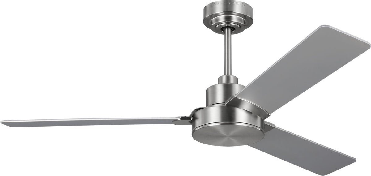 Generation Lighting 3JVR52BS Jovie 52 inch brushed steel ceiling fan