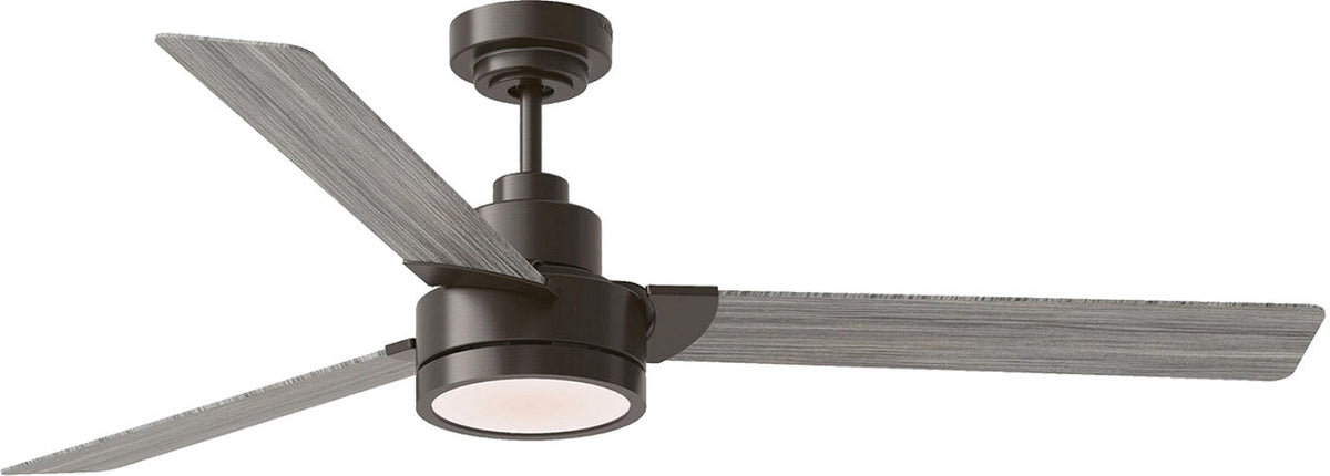 Generation Lighting Jovie 58 inch aged pewter outdoor LED ceiling fan
