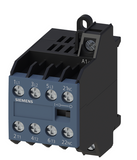 Siemens 3TG1001-0BB4 Power relay, AC-3 8.4 A, 4 kW / 400 V 3 NO+1 NC, 24 V DC 3 pole, screw terminal