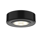 DALS Lighting 4005-CC-BK Under Cabinet 2-in-1 LED puck, 5CCT with Black Finish